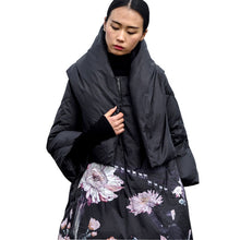 Load image into Gallery viewer, 2019 winter new Jackets Women 90% White Duck Down Print colourful Parkas with Hooded Coats Long Down Warm
